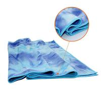 China Custom Woven Microfiber Yoga Mat Towel Non Slip For Hot Yoga on sale