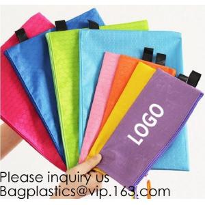 Linen Students Stationery Pouch Zipper Bag For Pen Polyester School Pencil Bag Pen Case,Stationery Pouch Bag Case Cosmet