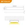 China 12 Lights Under Cupboard Illumination Panel Simple 3MM Tape Mounting for Easy Setup wholesale