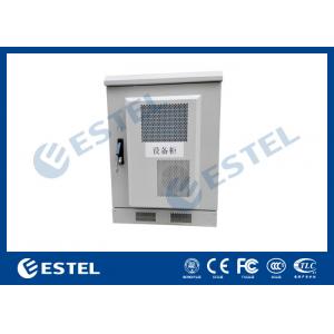 China Small Size Outdoor Telecom Equipment Cabinets Customized Sheet Metal Box With Heat Exchanger wholesale