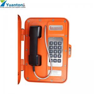China Noise 60dB Hazardous Areas Telephone Wall Mounted Flame Proof supplier