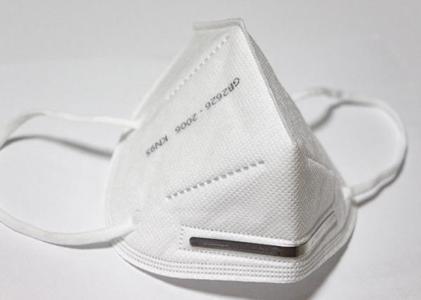 High Breathability KN95 Respirator Mask CE Face Mask With Elastic Earloop