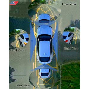 China Blind Spot Monitoring System / 3D 360 Degree Panoramic Parking Sensor Monitoring System supplier