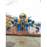China Amusement Large Garden Slide Space Slide Playground For 3 - 12 Years Old wholesale