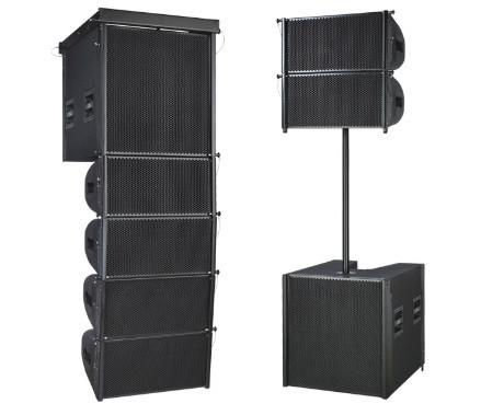 Ultra Low Frequency Active Line Array Speakers With 3 Channel Power Amplifier Module
