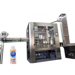 Low Noise Automatic Fruit Juice Filling Machine / Automatic Water Bottle Filling Machine