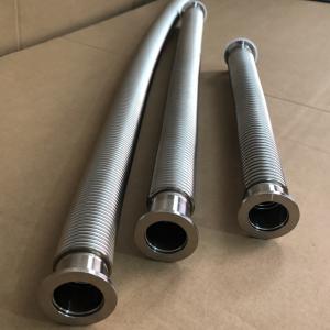 Electro Polished Flexible Hose Pipe Welded Bellow 304 316L