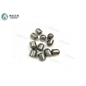 China Precise Design Rock Drilling Tools Dome Carbide Teeth Inserts With Blank / Finished Surface supplier