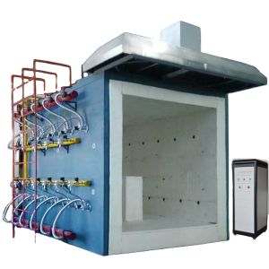 China Vertical Fire Resistance Test Furnace PC Controlled Micro Control Multifunctional on sale