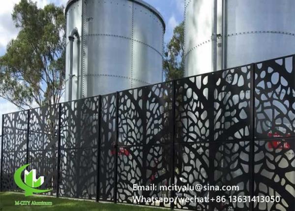 Hollow Cut Decorative Screens And Panels Curtain Wall Facade