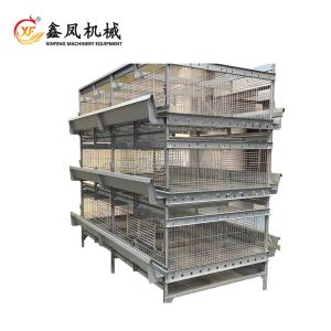 China Cameroon Pullet Cage H Type Poultry Chicken Cages for 1 Day Old Chicks wholesale