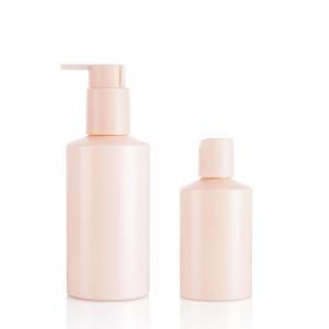 100ML 200ML Sustainable Cosmetic Bottles Pink For Body Lotion