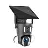 China Dual Lens Solar Wifi Intelligent Camera With 9W Solar Panel 5-40M IR Distance wholesale