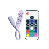 China 17 Key LED Mini Controller 12V 3 Channel RF Wireless Remote For 5050 LED Strip on sale