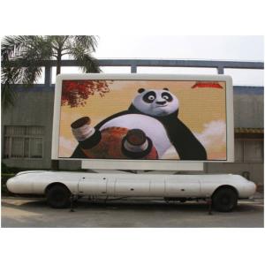 China Aluminum / Iron Led billboard truck advertising High brightness outdoor advertising billboards supplier