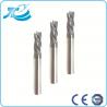 Ultra Micro Grain Carbide End Mills Roughing End Mills For Slotting / Milling