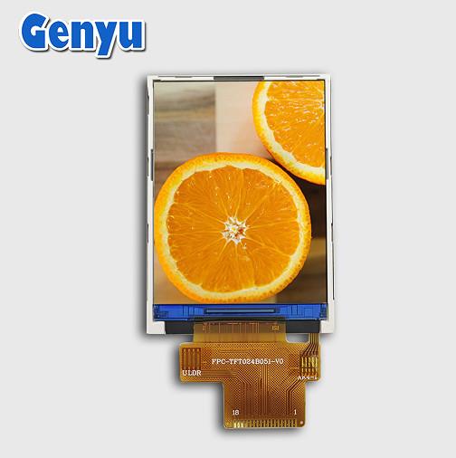Customized 2.4 Inch TFT LCD Screen 18PIN Soldering FPC 240x320 Dots NV3030