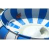 China Hotels Fiberglass Water Slides , One Person Used Fiberglass Bowl Water Slide for Water Park wholesale