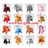 Funny kid toys motorized plush riding animal ,animal scooter in mall