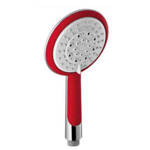Bright Red Bathroom Shower Spare Parts Adjustable Handheld Shower  Soft Nipple