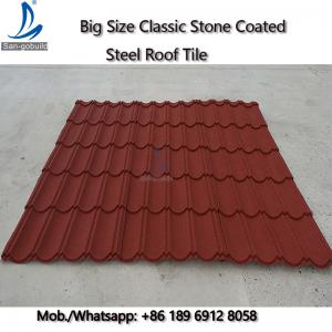 50-Years Warranty Classical Multi-Step Decras Stone Coated Roof Tiles Prices, Cheap Zinc Roof Tiles Zimbabwe