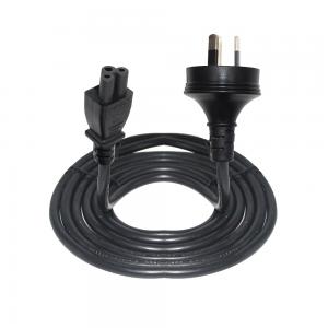 AU 3 Pin IEC C5 Power Cable , Power Supply Cord Cable 1.8m 6ft