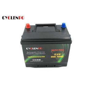 China Long Life Lithium Ion Lifepo4 Starter Battery , Lifepo4 Automotive Battery For Quick Auto Start supplier