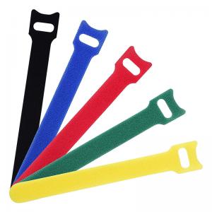 China Cable Management Velcro Wire Ties Hook And Loop Velcro Cable Ties 10mm-100mm supplier
