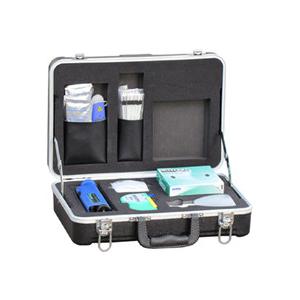 China Deluxe Fiber Connector Cleaning Kit With 200X Inspection Scope HR - 750A supplier