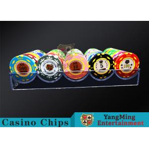 180g Acrylic Small Poker Chip Tray Insert Each Grid Can Placed 20 Pcs Chips