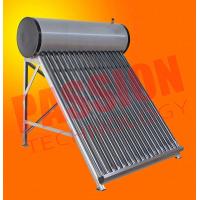 China Wall Mounted Solar Water Heater , Tube Solar Hot Water System For Room Heating on sale