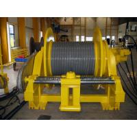 China Double Folded Wire Rope Drum Cable Reel With Rope Line Device on sale