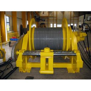 Double Folded Wire Rope Drum Cable Reel With Rope Line Device ISO BV CE Standard