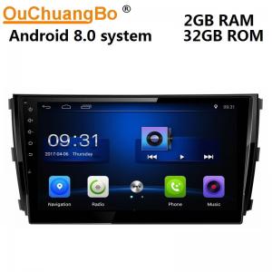 China Ouchuangbo car gps head unit media system android 8.1 for Zotye T600 support USB SWC AUX wifi 2+32 supplier