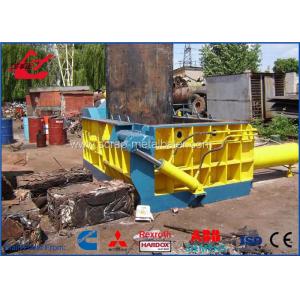 High Capacity Scrap Metal Cutting Machine Hydraulic Metal Compactor 37kw Motor Turn Out