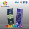 Full Printing Black Gusset Coffee Bag / Back - Side Sealed Pouch With Valve