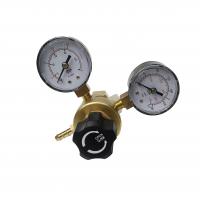 China Adjustable Gas Pressure Regulator with Brass Bar Body Material and Double-Head Design on sale