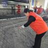 4*1*1 Corbeille en gabion trou hexagonal pour lutter contre l'érosion Cages en pierre métallique pour lutter contre les inondations