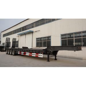 China 4 Axle low loader semi trailers sale   | Titan Vehicle supplier
