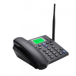 China Dual Sim GSM Land Phone With Backup Battery Call Transfer Features supplier
