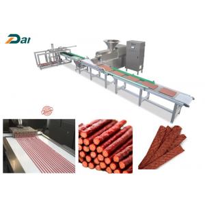 China Full Automatic Meaty Strip Pet Food Processing Line Meeting Food Grade Saving Labor supplier