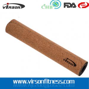 Ningbo Virson eco yoga mat,cork yoga mat,leather yoga mat. cork TPE yoga mat