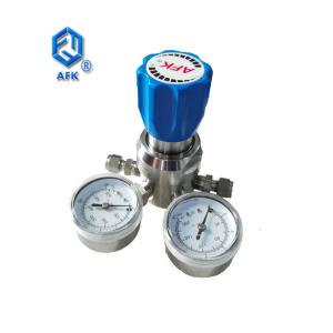 China 316L 600Psi Stainless Steel Pressure Regulator 1/4 Inch CE PTFE Valve wholesale