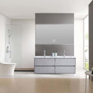 Plywood Bathroom Vanity With Top And Mirror 120cm Double Sink