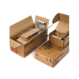 China Corrugated Packaging Boxes For Moving , Corrugated Kraft Box Brown Color supplier