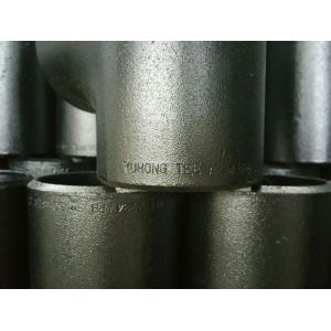 China ASTM A234 Reduce Tee Butt Weld Fittings , sch10s butt weld connection supplier