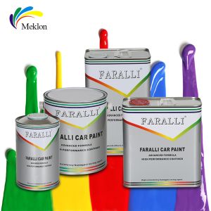 China Peinture automobile rouge oxyde de fer couche supérieure résistante aux solvants imperméable à l'humidité supplier