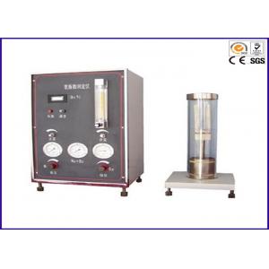 Easy Operate Limiting Oxygen Index Apparatus / Tester With Digital Display