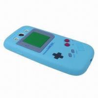 Game Boy Soft Silicone Rubber Case for Samsung Galaxy S3 i9300, Light-weight, Thick and Durable