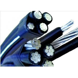 Long Life Al Aerial Bundled Cables ABC Cables 0.6/1 KV PVC / PE / XLPE Insulated